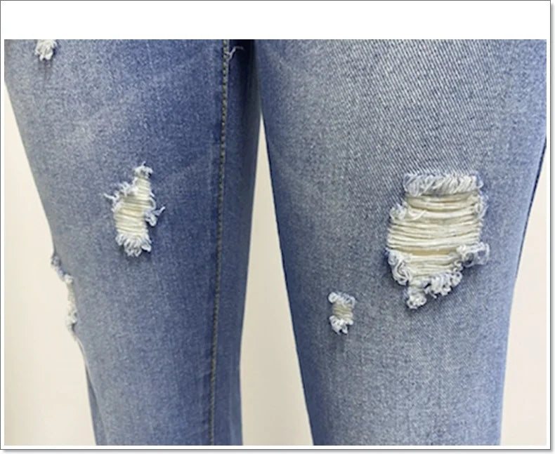 High Waisted Straight Leg Jeans