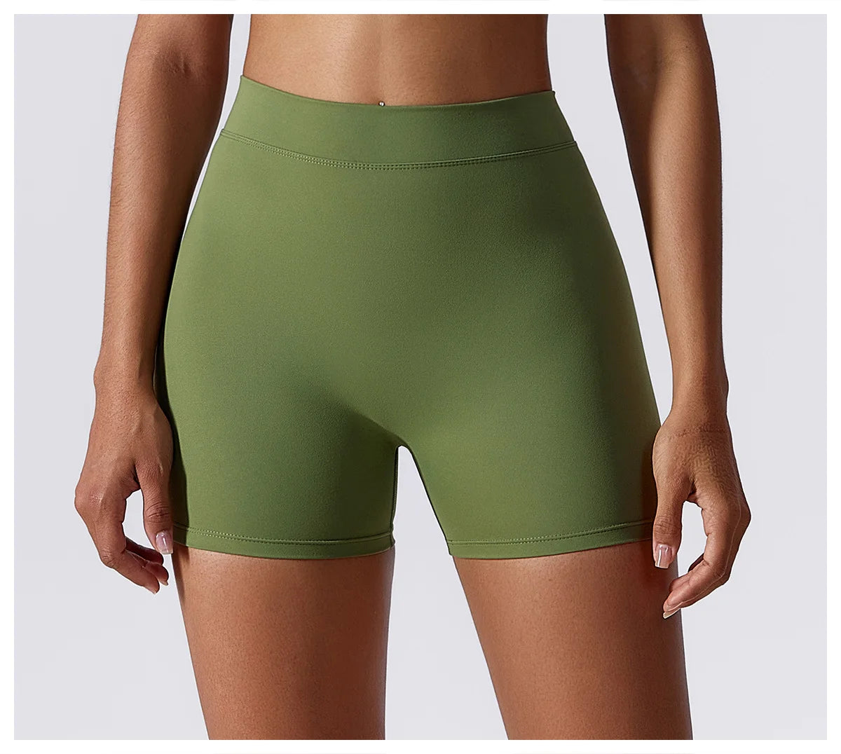 Short Tight Elastic Sport Pants