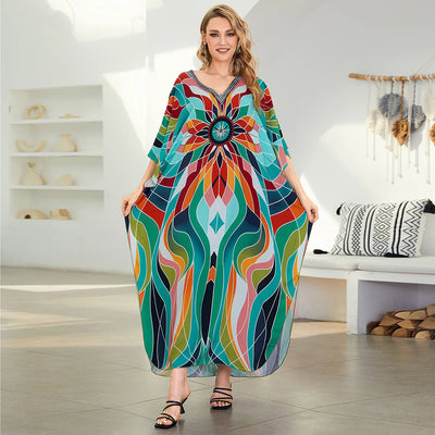 Printed Beach Robe