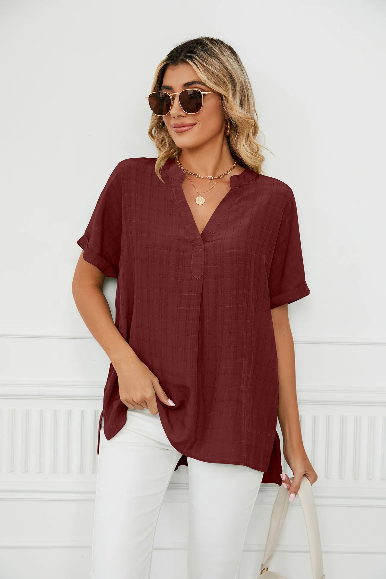 Casual Sleeve Blouse