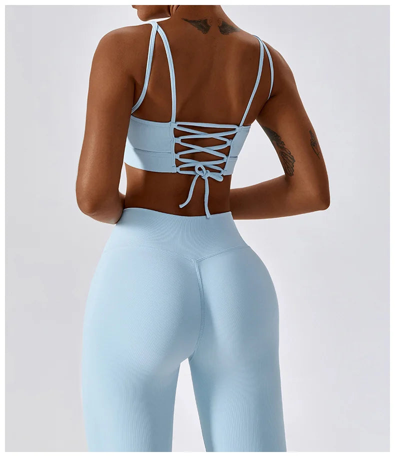 Running Fitness Sports Bra Tight Yoga Wear Top