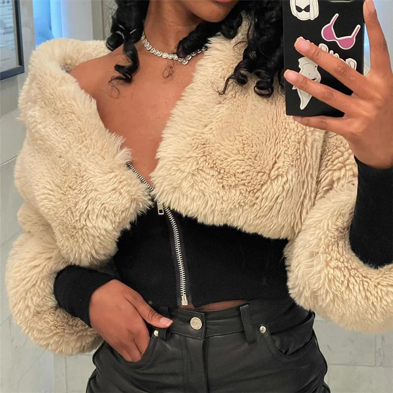 Slim Cropped Wool Jacket