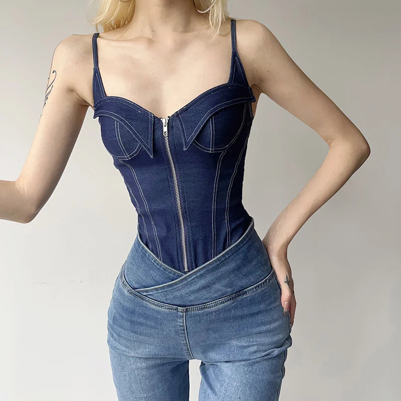 Tight Jumpsuit With Straps