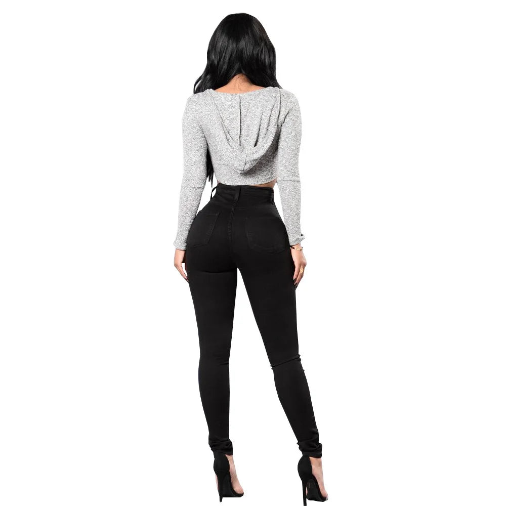 Women’s High Elasticity Skinny Jeans