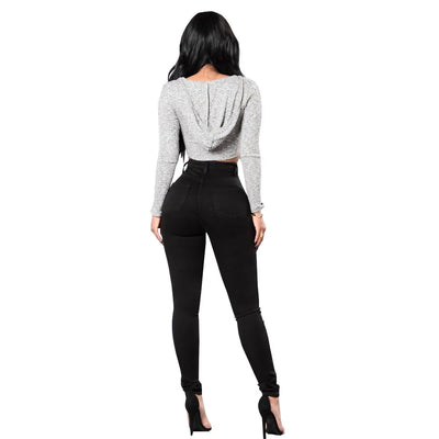 Women’s High Elasticity Skinny Jeans