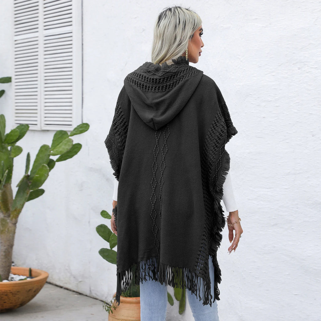 Long Hooded Sweater
