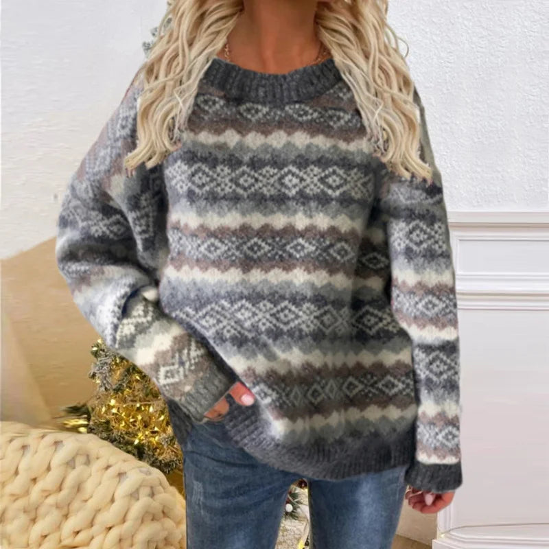 Knitted Pullover Sweater