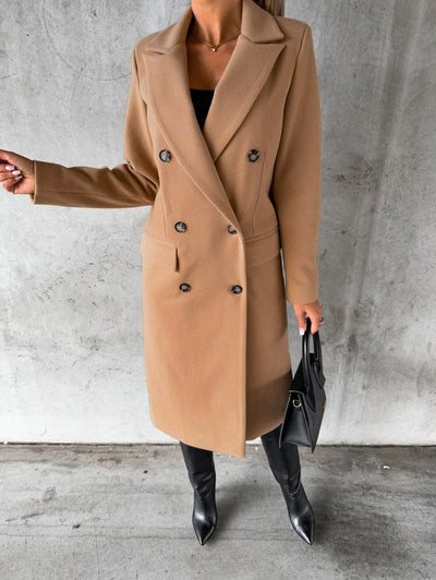 Fitted Coat With Buttons