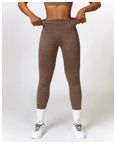 High Waist Slim Fit Sport Pants With Cargo Pockets