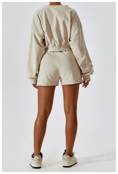 Loose Sport Shorts With Drawstring