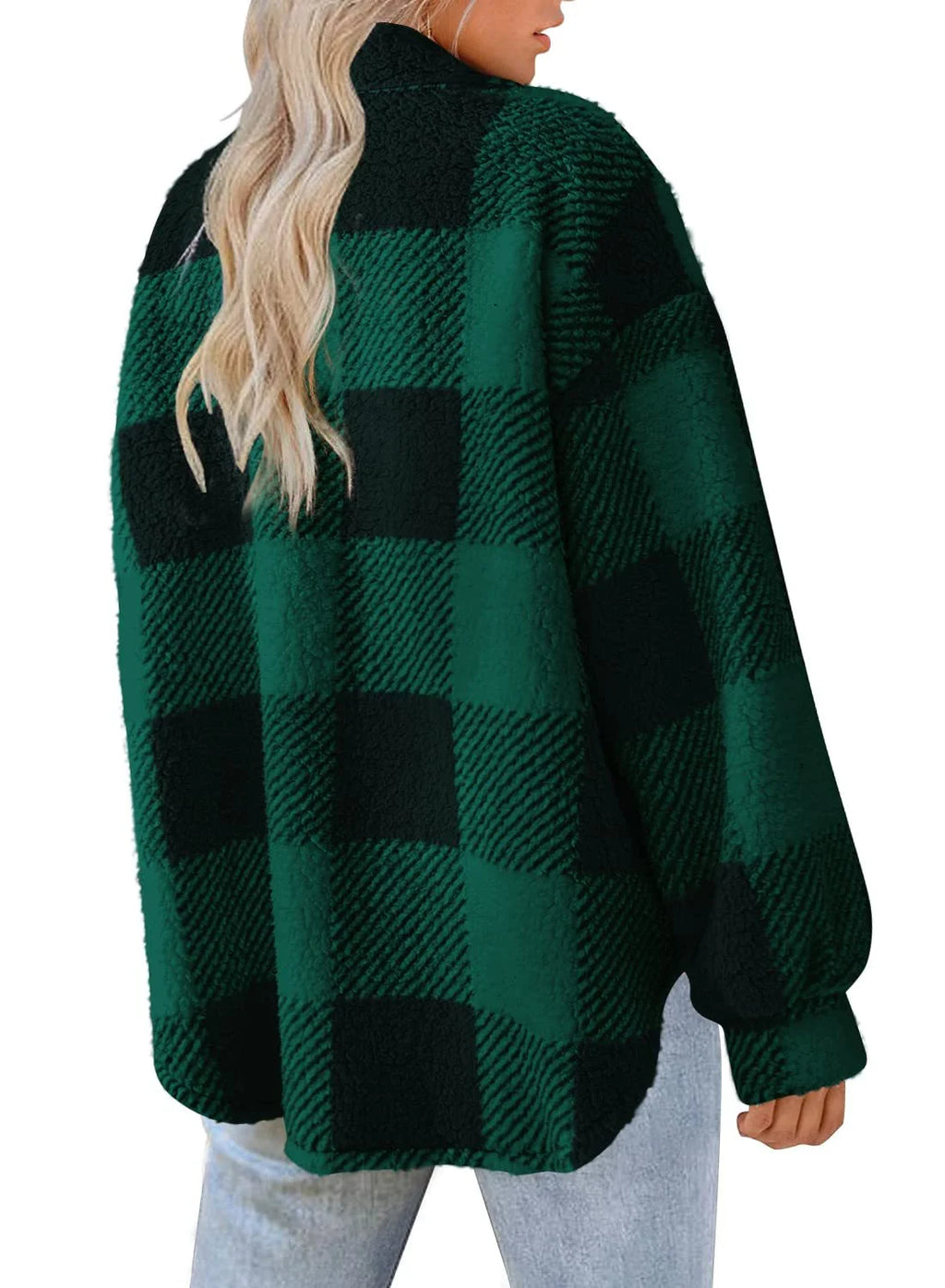 Checked Cashmere Jacket