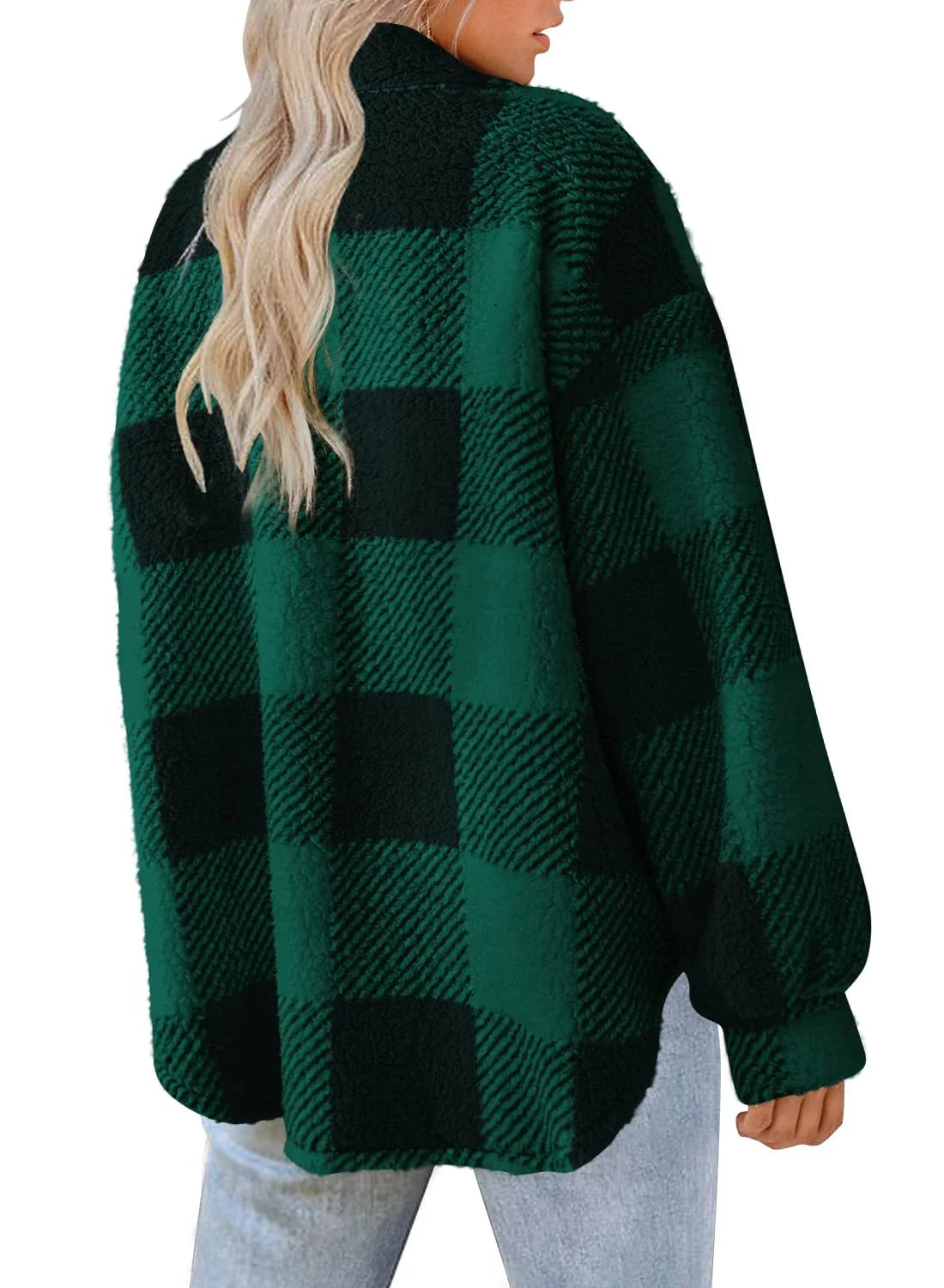 Checked Cashmere Jacket