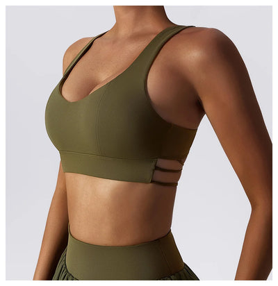 Cross Back Sports Bra