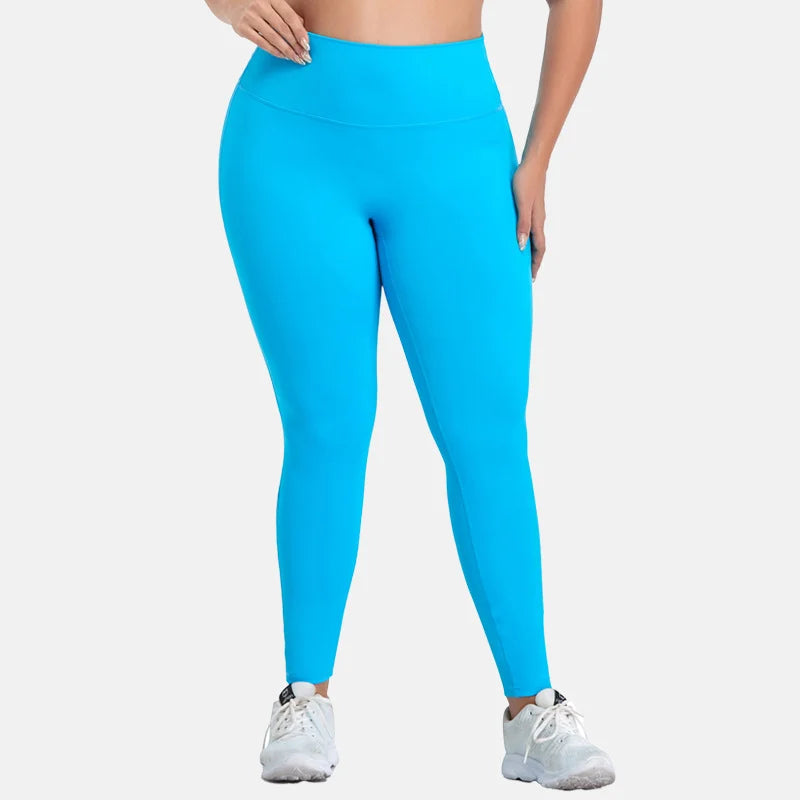 High Waist Sports Pants Three-Line Elastic Sports Pants with Hip Enhancement