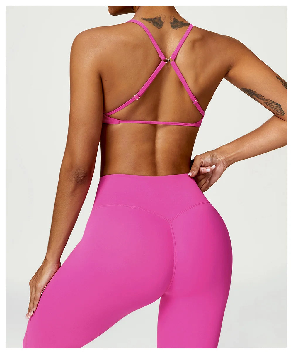 Tight Sports Bra for Running Cute Back