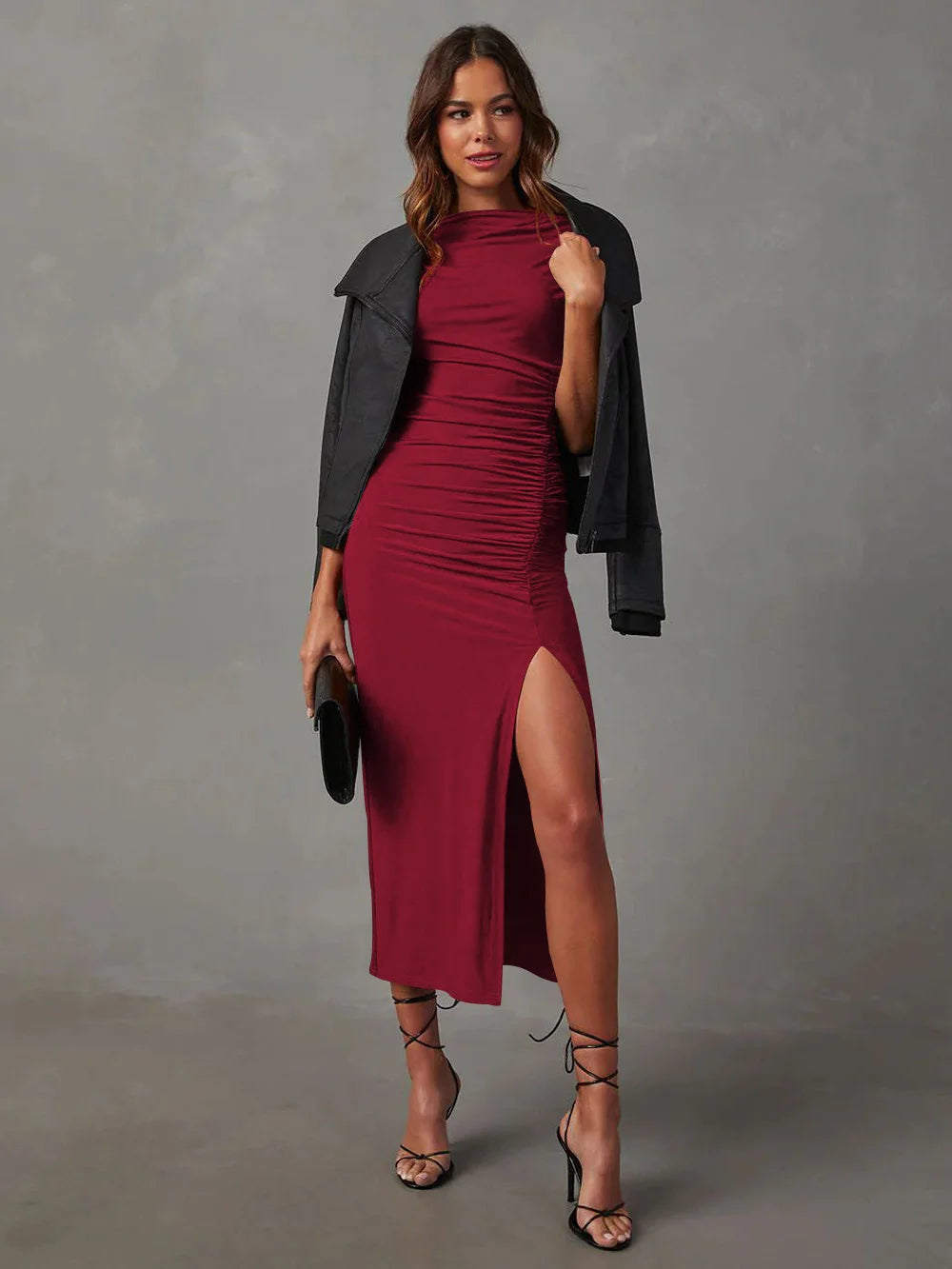 French Dress With Slit