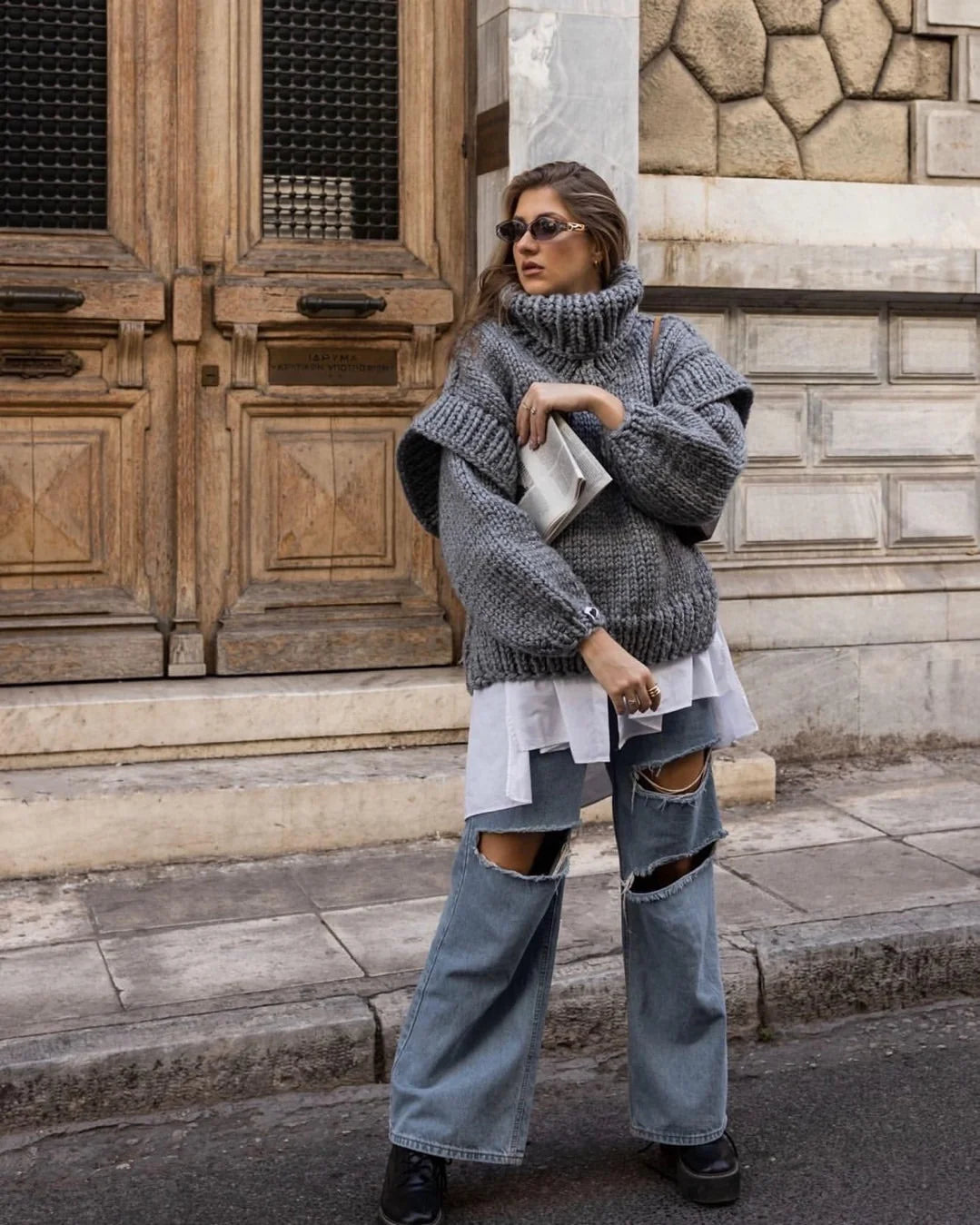 Long Sleeve Turtleneck Sweater