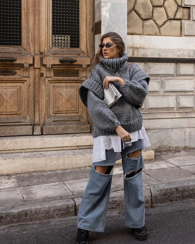 Long Sleeve Turtleneck Sweater