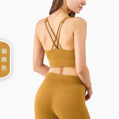Women’s Sports Vest Cross Back Sling