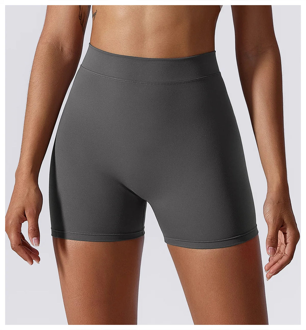 Short Tight Elastic Sport Pants