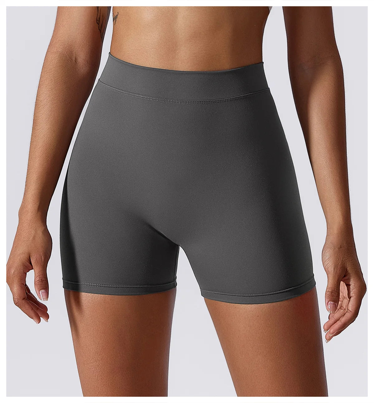 Short Tight Elastic Sport Pants