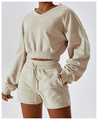 Loose Sport Shorts With Drawstring