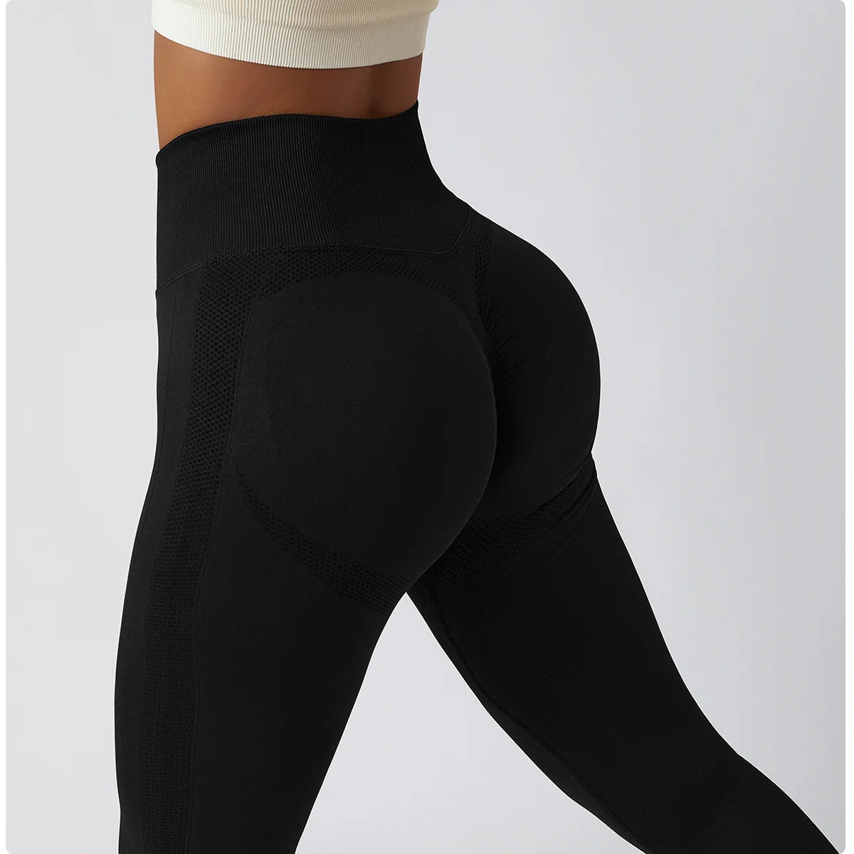 High Rise Breathable Sports Yoga Pants