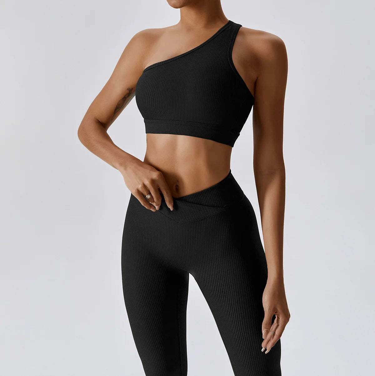 High Waist Color Tight Sports Pants