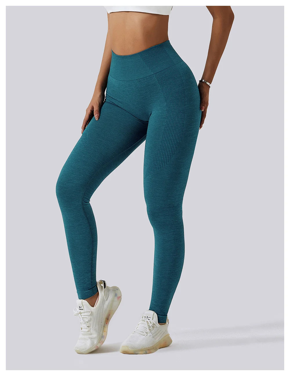 High Waist Quick Dry Gym Pants Running Sports Leggings