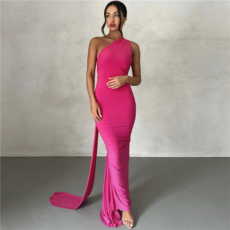 Backless Halter Bodycon Dress