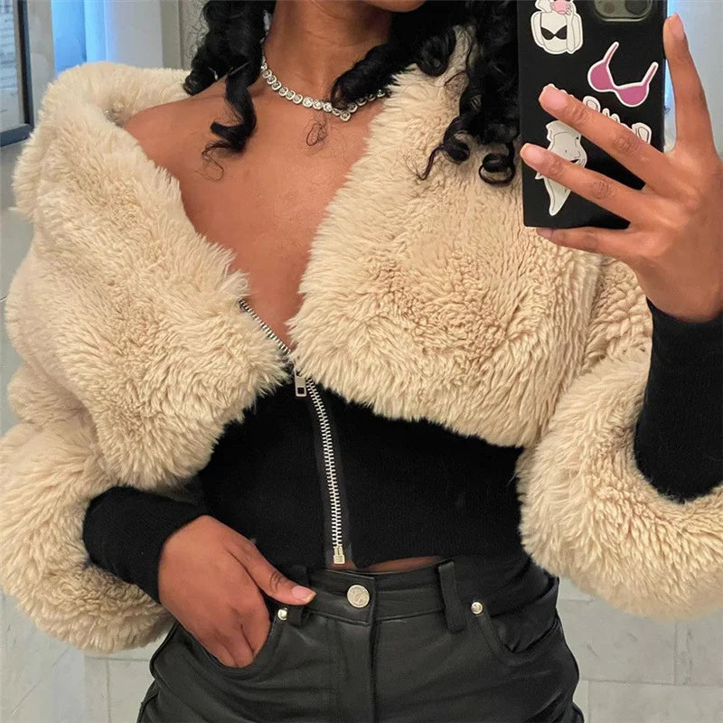 Slim Cropped Wool Jacket