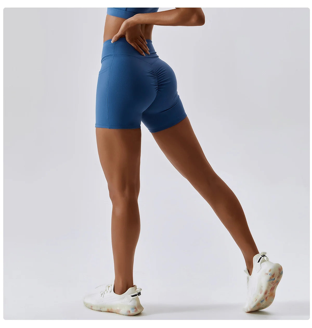 Cross Waist Quick Dry Sports Shorts