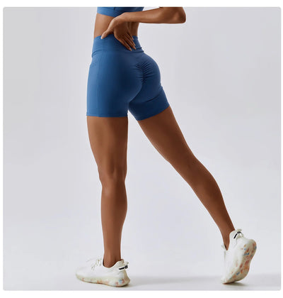 Cross Waist Quick Dry Sports Shorts