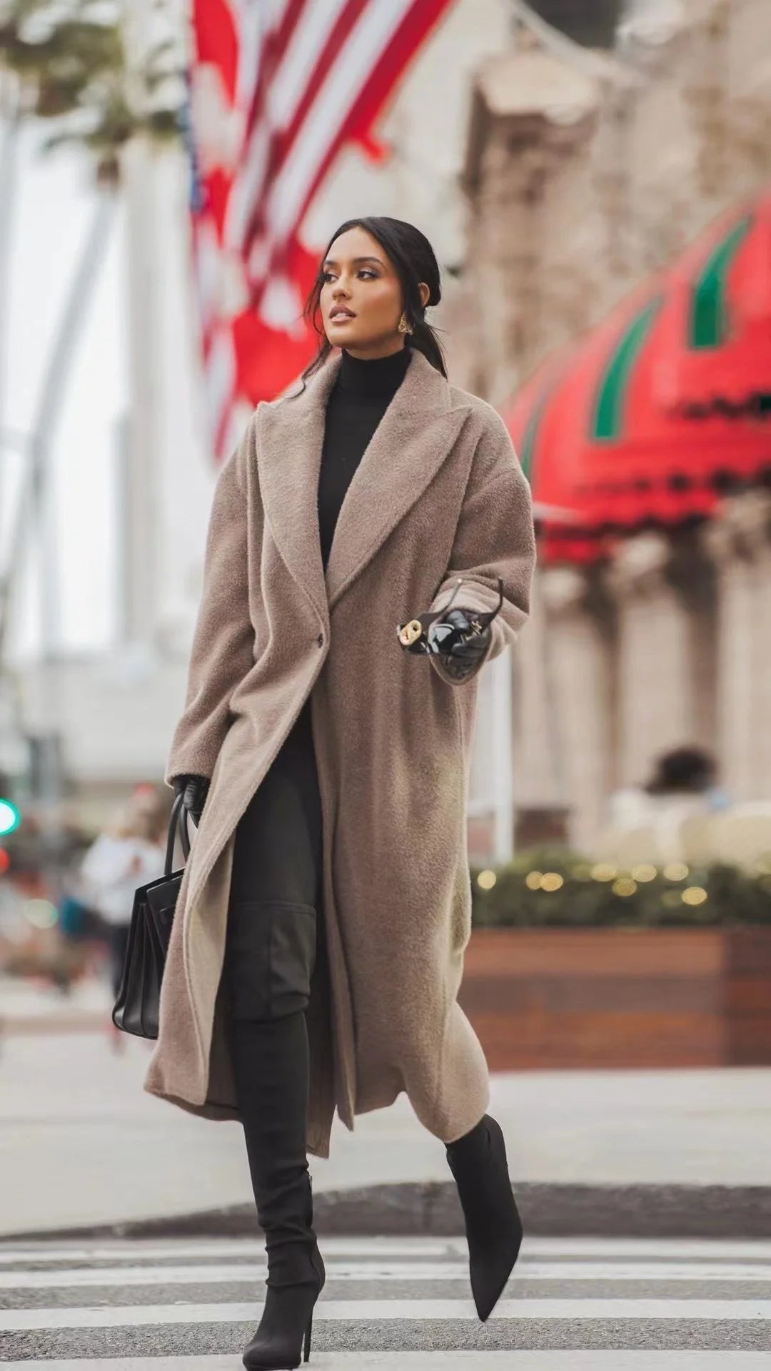 Long Sleeve Long Coat