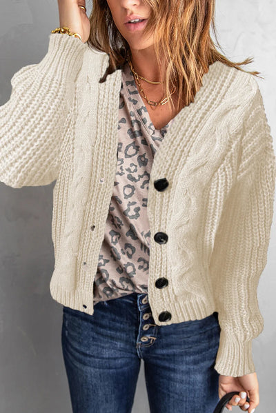 Short Knitted Cardigan