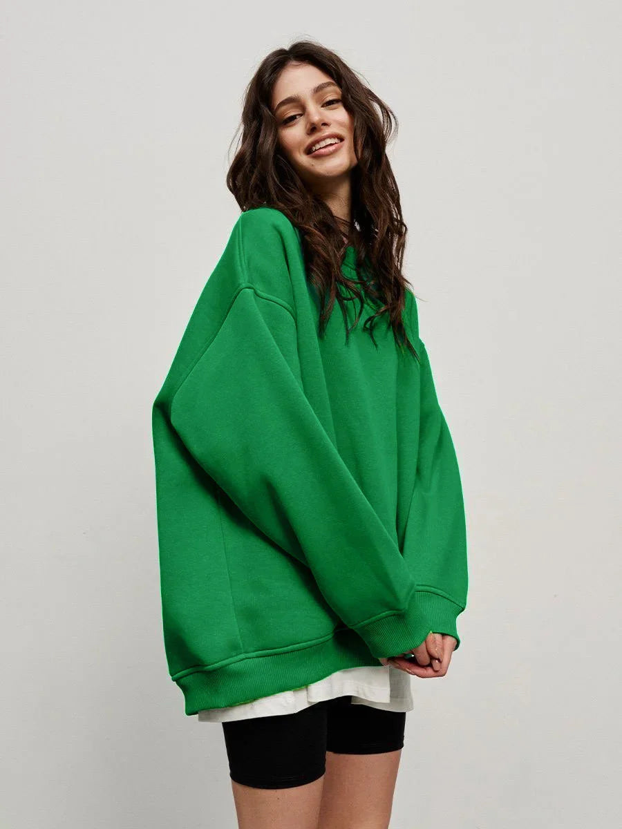 Street Color Oversize Fleece