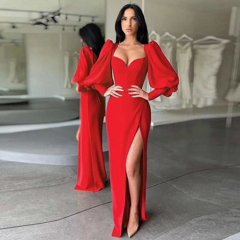 Split Open Buttocks Dress