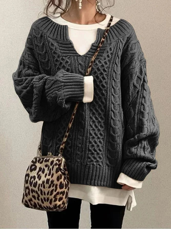 Long Knitted Sweater