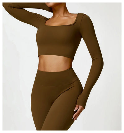 Long Sleeve Fitted Top