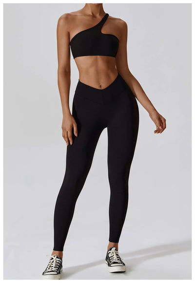 Sports Bra With Cross Tape