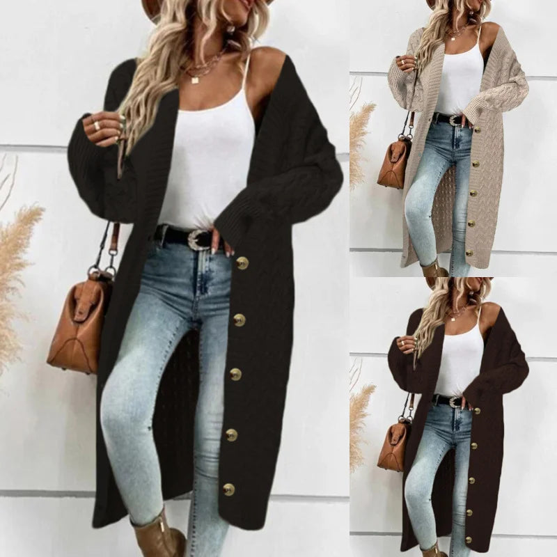 Sweater Jacket Knitted Cardigan