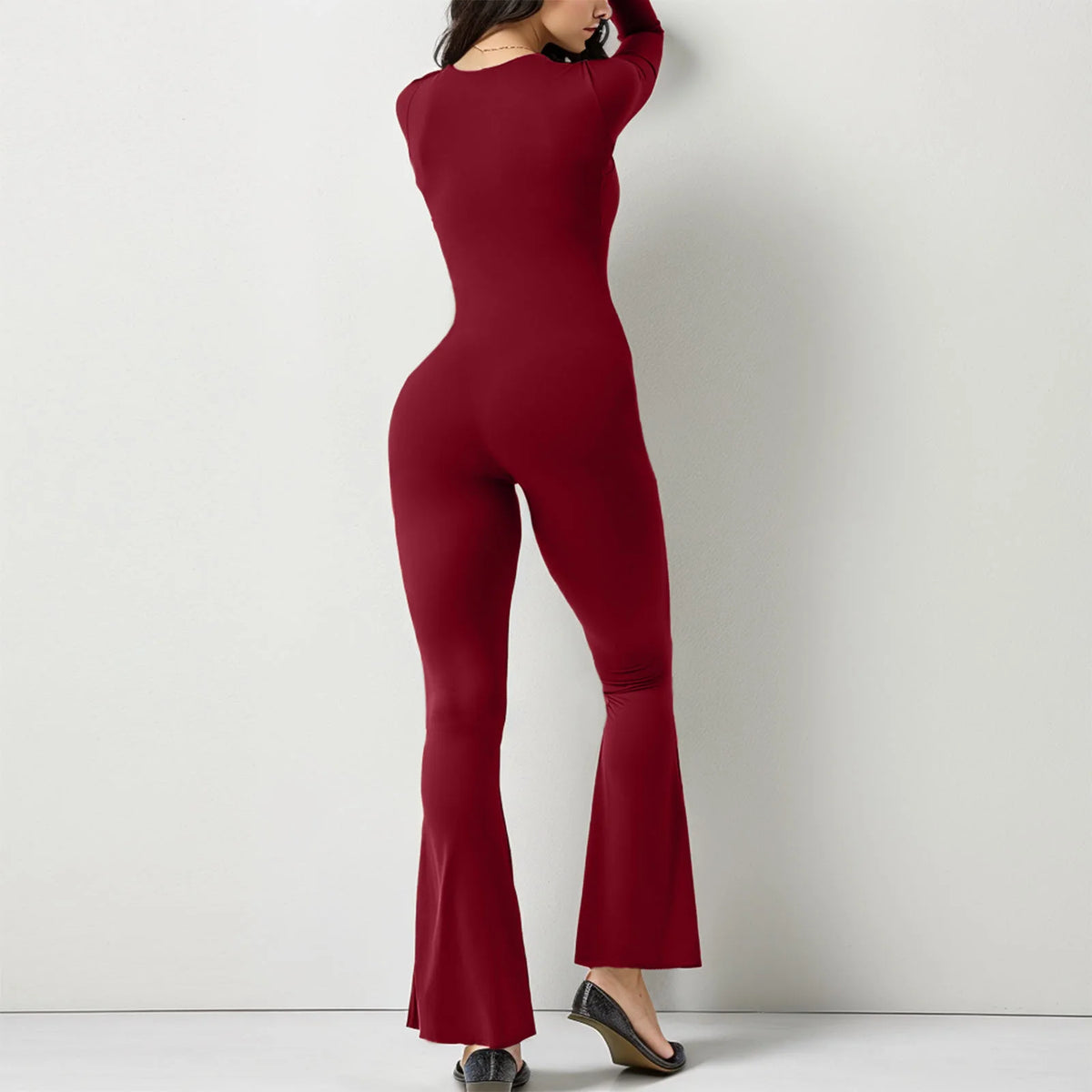 High Elasticity Wide Leg Pants