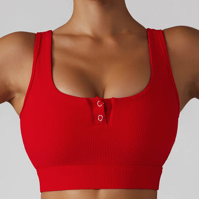 Sports Top With Quick Dry Buttons