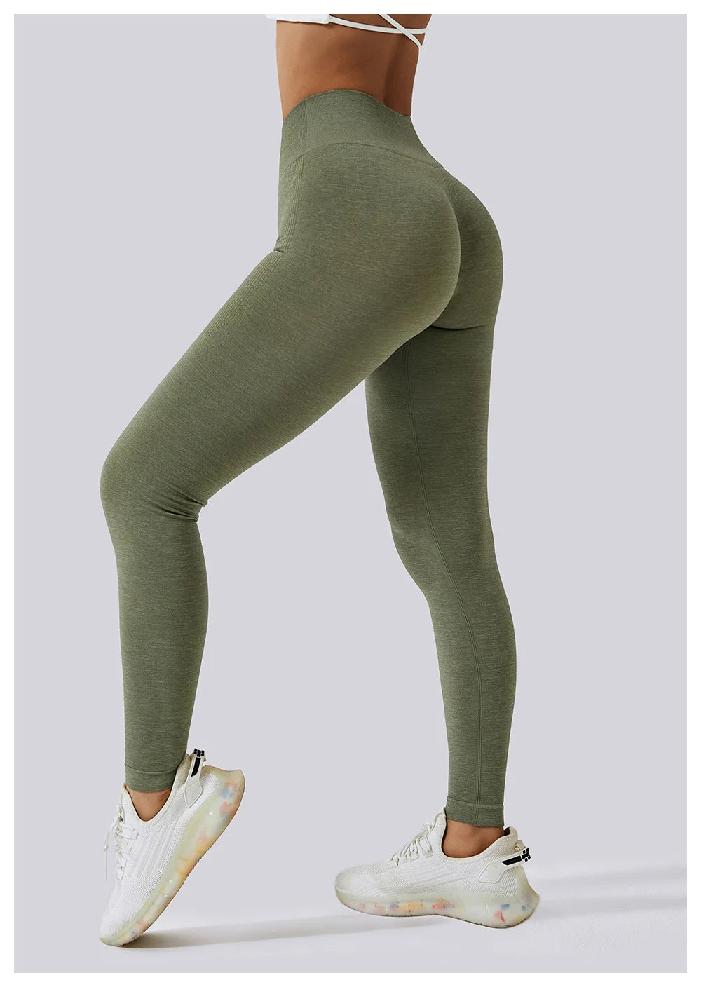 High Waist Quick Dry Gym Pants Running Sports Leggings