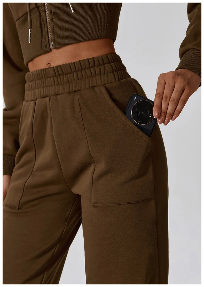 Casual and Versatile Leggings Loose Straight Sweatpants