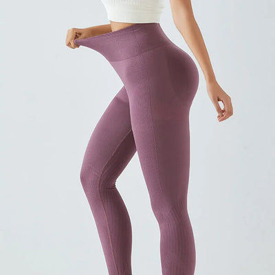 Elastic High Waist Tight Sports Pants