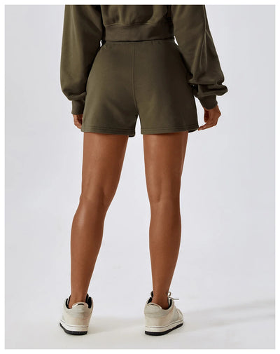 Loose Sport Shorts With Drawstring