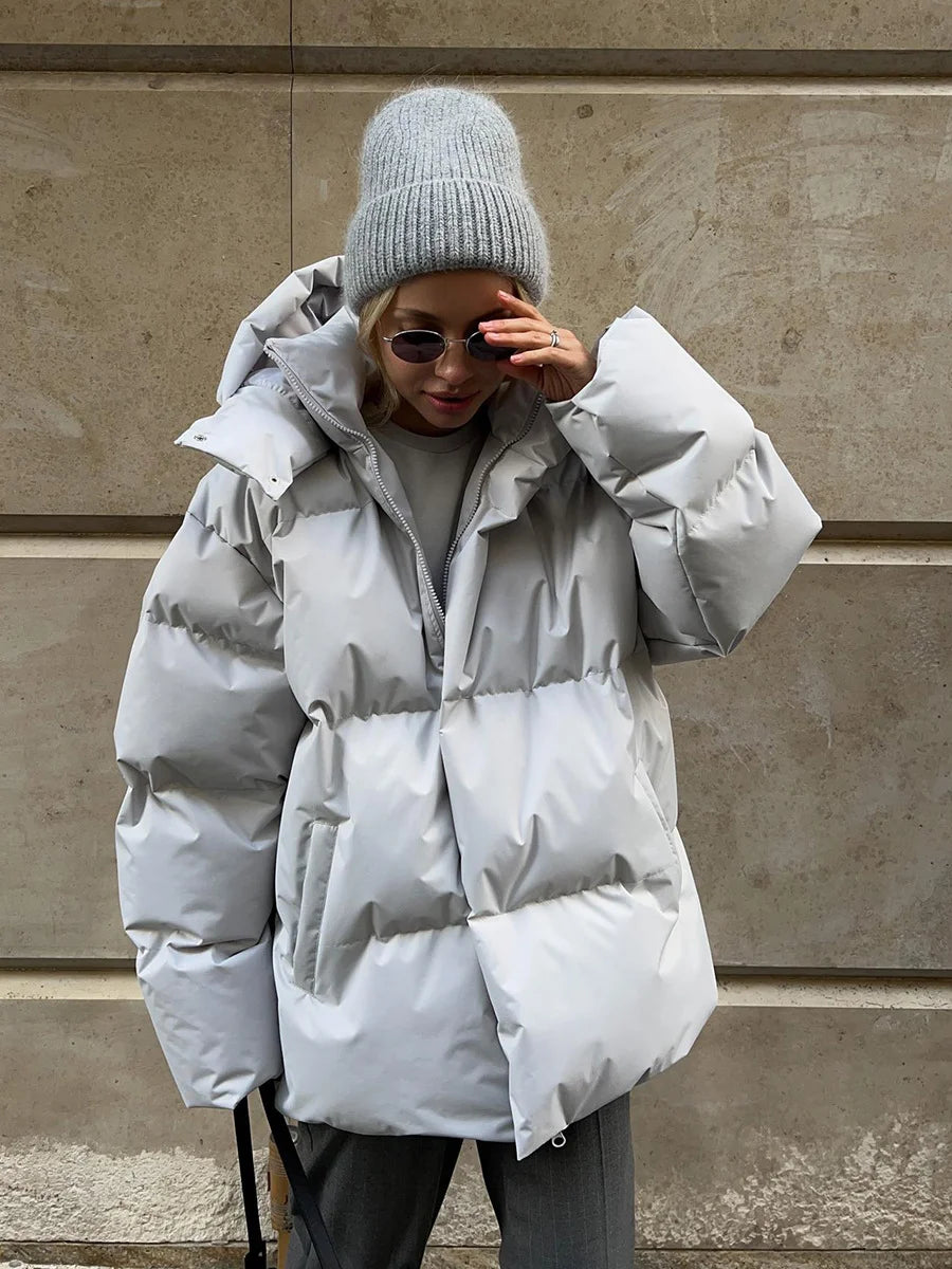 Cotton Padded Jacket Loose