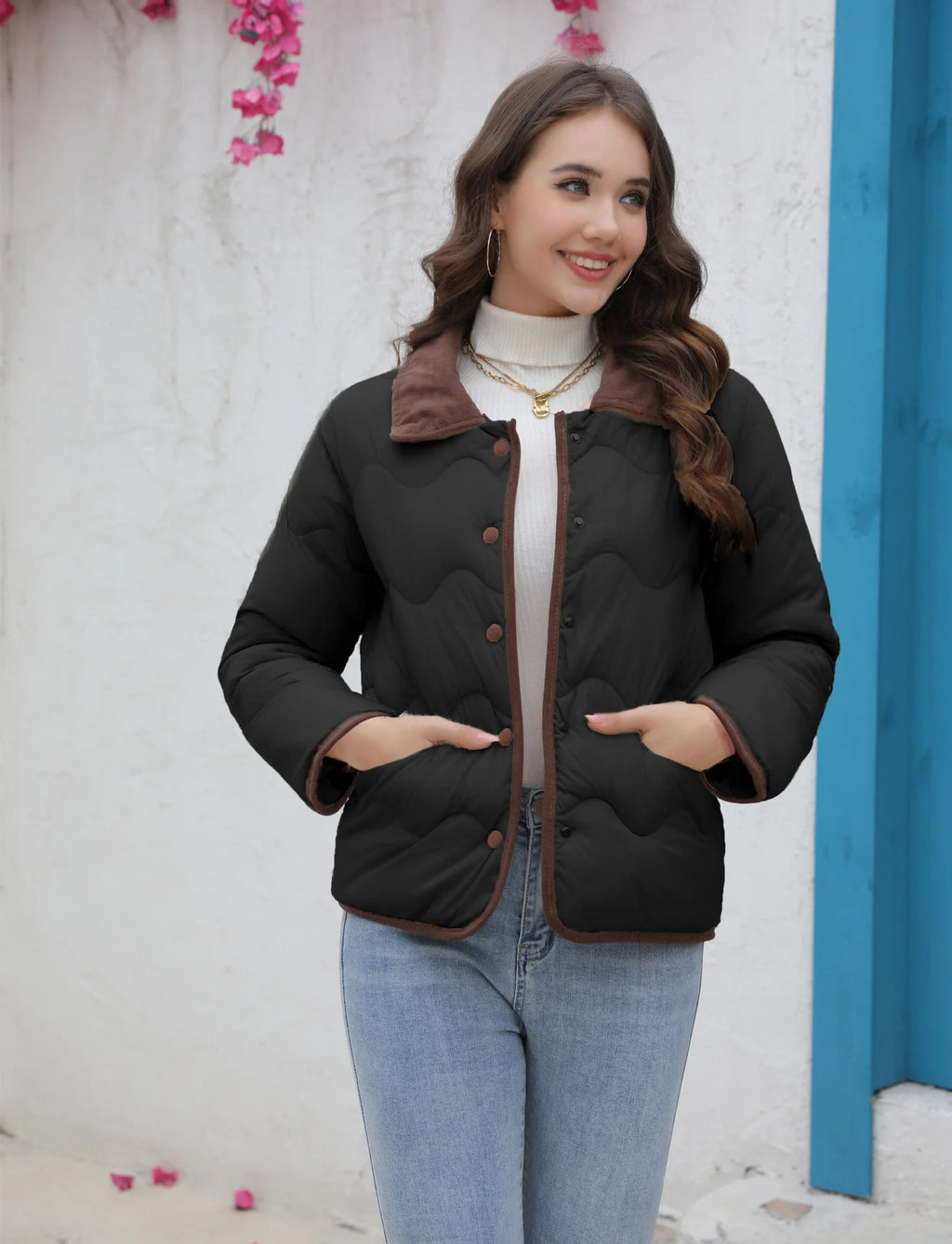 Cotton Jacket Fashion Women’s Small Fragrance Jacket
