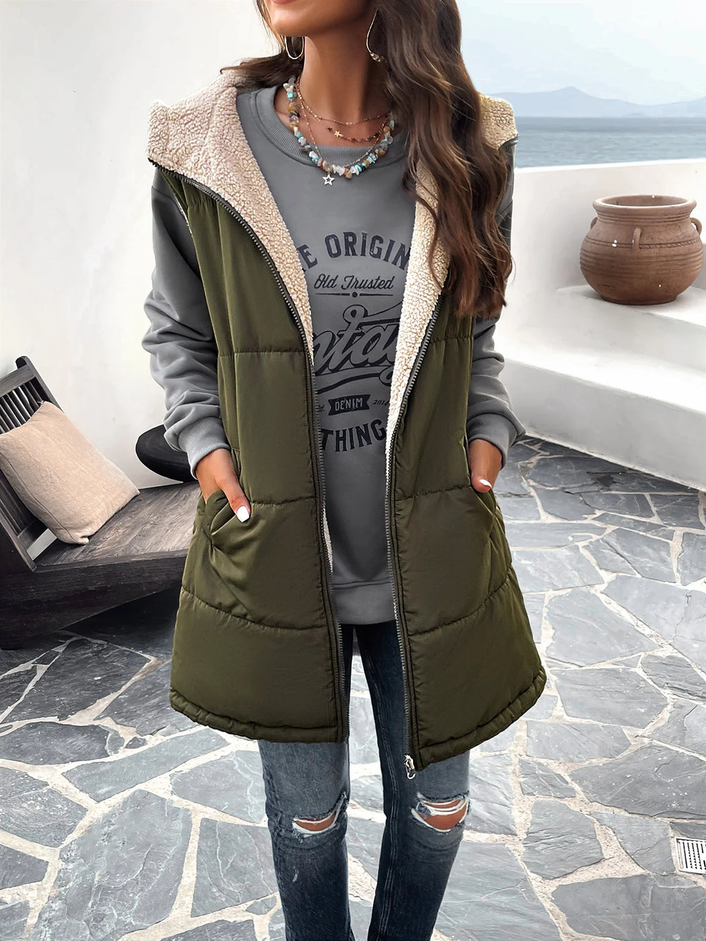 Hooded Cotton Jacket